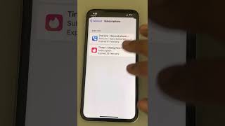 How to delete expired app subscriptions from iPhone