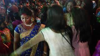 Dhankhal Durga pujo dance