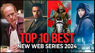 Top 10 New Web Series On Netflix, HULU, Apple tv+ | New Released Web Series 2024