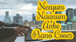 Neeyum Naanum Anbe Piano Cover | Imaikkaa Nodigal | Vijay Sethupathi, Nayanthara | Hiphop Tamizha