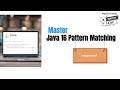 How to Use Pattern Matching for Instanceof in Java 16 | Java Tutorial