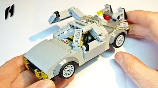 How to Build the DeLorean Time Machine (Lego BTTF MOC)