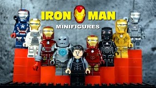 Iron Man Mark 1 Suit of Armor BOOTLEGO Unofficial Minifigures Set 3 Marvel Superheroes