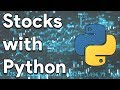 Plotting Stocks Graphs Using Python | Tutorial