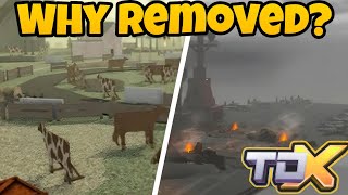 ALL REMOVED MAPS ON TDX (ROBLOX TOWER DEFENSE X)