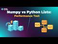 NumPy vs Python Lists: Performance Comparison | Which Is Faster? | Data Science Lab (DSL)
