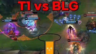 단물 다 빠진 T1 vs BLG 결승 골디 반응