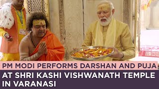 PM Modi performs darshan and puja at Shri Kashi Vishwanath Temple in Varanasi