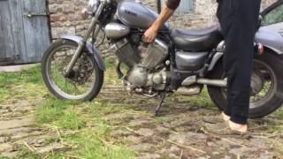 Yamaha Virago 535 start up