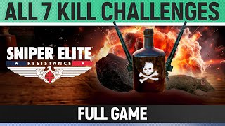 Sniper Elite: Resistance - All 7 Kill Challenges - How to complete