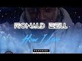 Ronald Bell - How I Live | Prod. By Jackpot (Official Audio Visualizer)