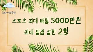 【토토사이트가 뽑은 TOP10 야자수벳】 안전하게 즐기세요! 자금력NO.1 완전 무사고! 【토토사이트추천】