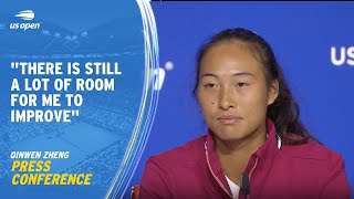 Zheng Qinwen Press Conference | 2023 US Open Quarterfinal