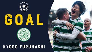 GOAL - Kyogo Furuhashi | Hearts v Celtic | Scottish Cup Quarter-Final 2022-23