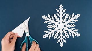 PAPER SNOWFLAKES #85 | How to make Snowflakes out of paper | Christmas Decorations