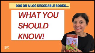 Dog On a Log Review - Decodable BOOKS for Struggling Readers/Dyslexia