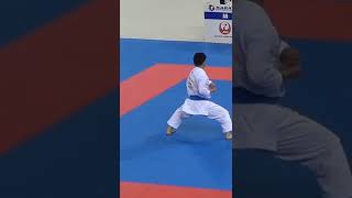 Karate Kata Gojushiho Sho By Kazumasa Moto (Part 1) #shorts #wkf #karate #short #karatetraining