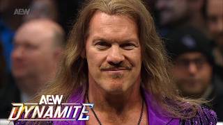 CHRIS JERICHO RETURNS Entrance & Full Segment - AEW Dynamite in Winnipeg, Canada, April 1, 2026