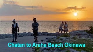 Araha Park and Beach Okinawa Walking Tour, April 2022.