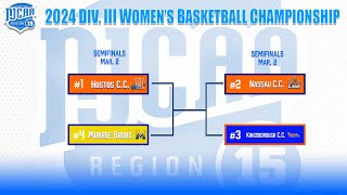 2024 NJCAA Region 15 Women's Basketball Tournament - Semi finals