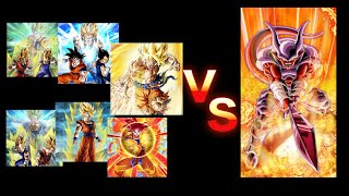 【ドッカンバトル】超サイヤ人＋伝説の存在で究極のレッドゾーンvsジャネンバ！！【Dragon Ball Z Dokkan Battle】