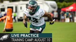 Eagles Training Camp Live: August 10, 2021 | Eagles Live Practice