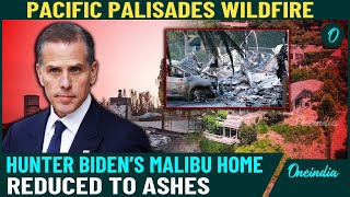 VIDEO: Hunter Biden Massive Mansion Burns To Ashes In LA Wildfire | Shocking Footage of Home Burning