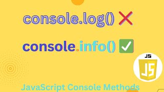 JavaScript Console Methods Usage 🚀