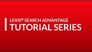 Lexis Search Advantage | Transactional: Filtering your search with Deal Points