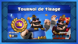 TOURNOI EN TIRAGE - OBJECTIF 15 VICTOIRES (et je suis de retour) - Clash Royale