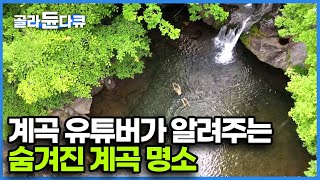 여름휴가 해외 갈 필요 없는 평창의 숨겨진 스노쿨링 명소! 물 맑고 깨끗한 국내 계곡 여행지 │한국기행│#골라듄다큐