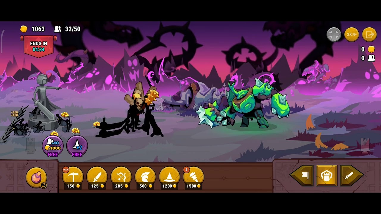 Stick War All Bosses Youtube