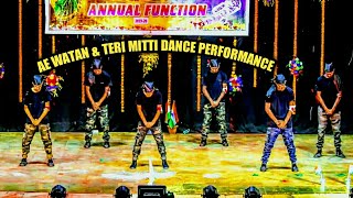 Ae Watan & Teri Mitti Dance cover - Kesari | Akshay kumar & Parineeti Chopra