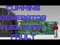 CUMMINS GENERATOR RUNNING ERROR| CUMMINS GENSET FUEL PUMP PROBLEM | PROBLEM SOLVED|