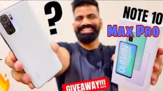 Redmi Note 10 Pro Max Unboxing And First Impressions ⚡ 120Hz sAMOLED, 108MP Camera, SD 732G & More