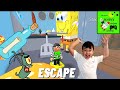 Johny Shows Roblox Escape The Krusty Krab & Spongebob Obby