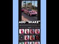 tutorial car shake edit#tutorial#cars#shake #automobile #capcut