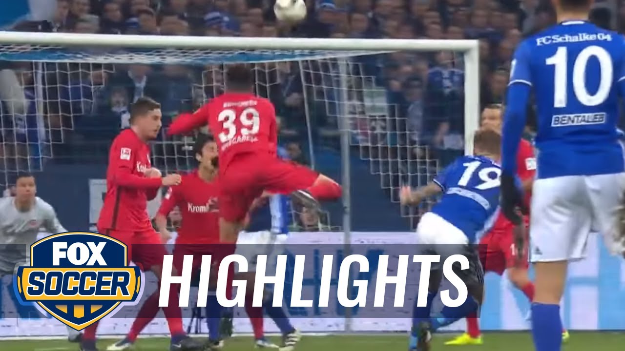 FC Schalke 04 Vs. Eintracht Frankfurt | 2016-17 Bundesliga Highlights ...