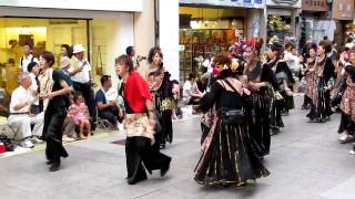 HAIR MAKE SALON FACE（よさこい2010本祭２日目帯屋町）