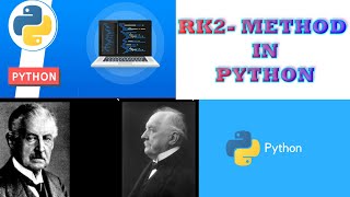 RK2 METHOD IN PYTHON || SOLUTION OF ODE IN PYTHON