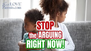 Parenting Guide: How to Stop Children Arguing and Fighting Immediately in 5 Steps