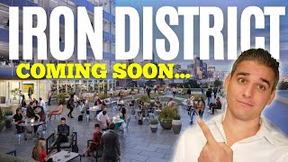 Charlotte's HOTTEST New Development [ The Iron District ] COMING SOON 2025