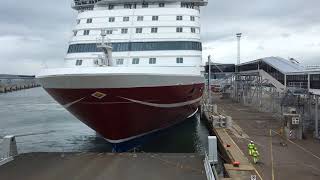 Viking MS Gabriella Ferry Boat offloading cars