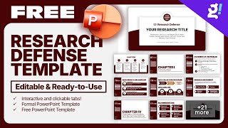 Research Defense PowerPoint Temp... | Gotcha Slides
