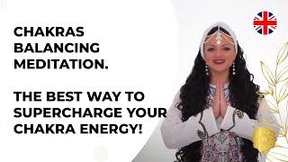 👑 Chakras Balancing Meditation. The best way to supercharge your chakra energy! Madonna