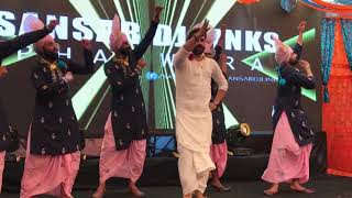 Best Bhangra Performance | Sansar Dj Links Phagwara | Best Bhangra Boys On Stage | Punjabi Wedding