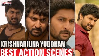 Krishnarjuna Yuddham Hindi Dubbed Movie All Action Scenes | Nani, Anupama, Rukshar Dhillon