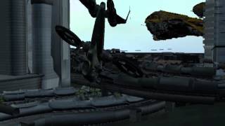 Previsualization - Scifi Car Chase