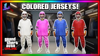 How To Get All COLORED JERSEYS Glitch In GTA 5 Online 1.57! (GTA 5 Colored Jersey Glitch)