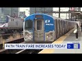 path train fair increase starts today